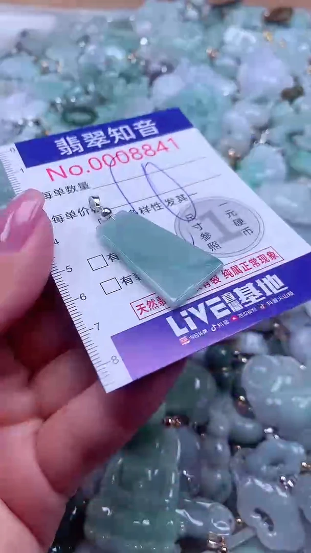 颈饰未镶嵌翡翠8841
