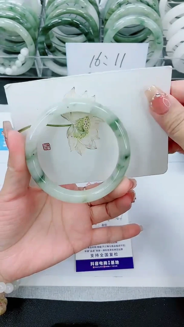 【闪购商品】石英质玉手镯未镶嵌87号/58-59圈