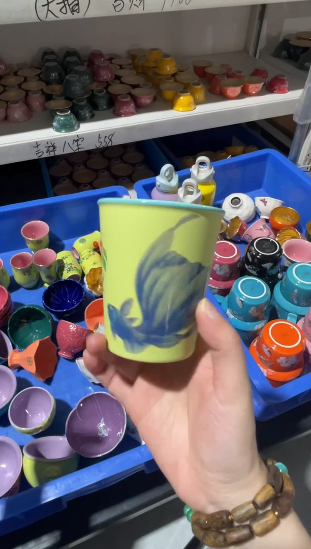 杯【宜景窑欧碧系列】可乐杯