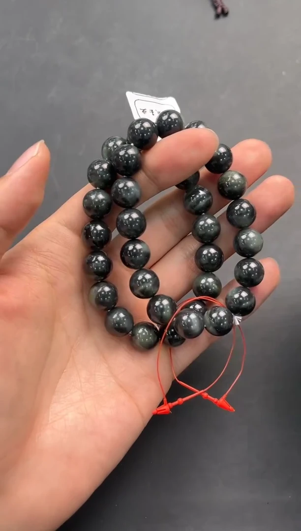 未镶嵌手串和田玉若羌青花手串卡12微色差多样性拍一发一