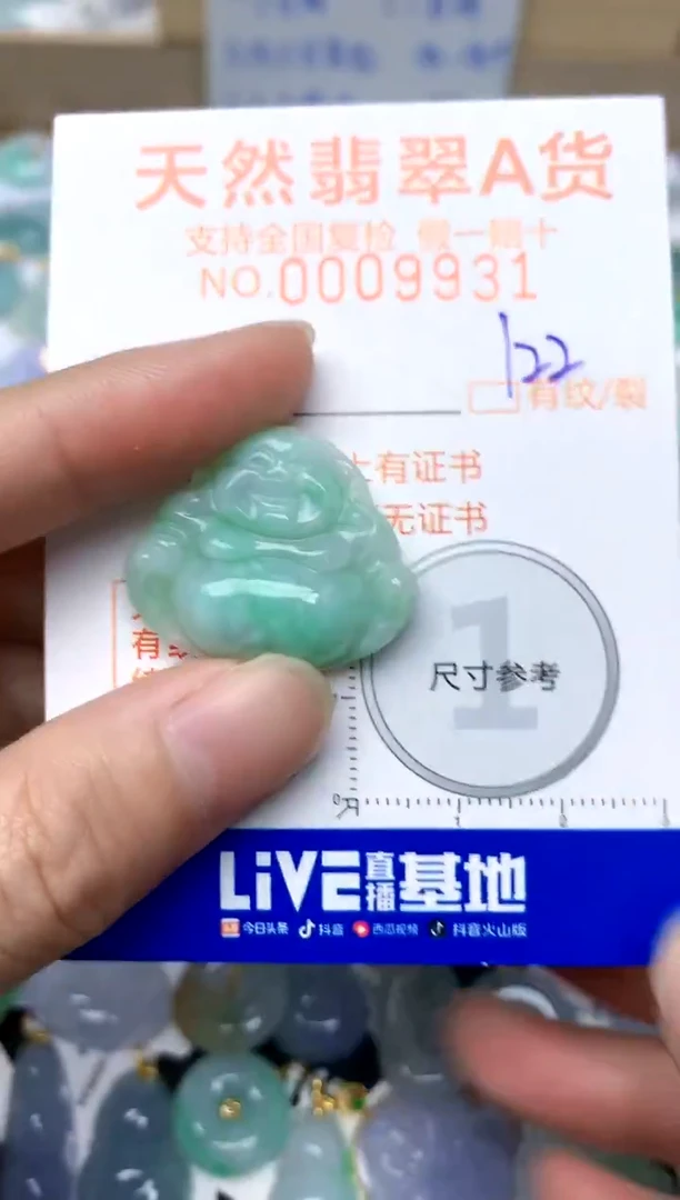 【闪购商品】翡翠颈饰未镶嵌122天然A货翡翠