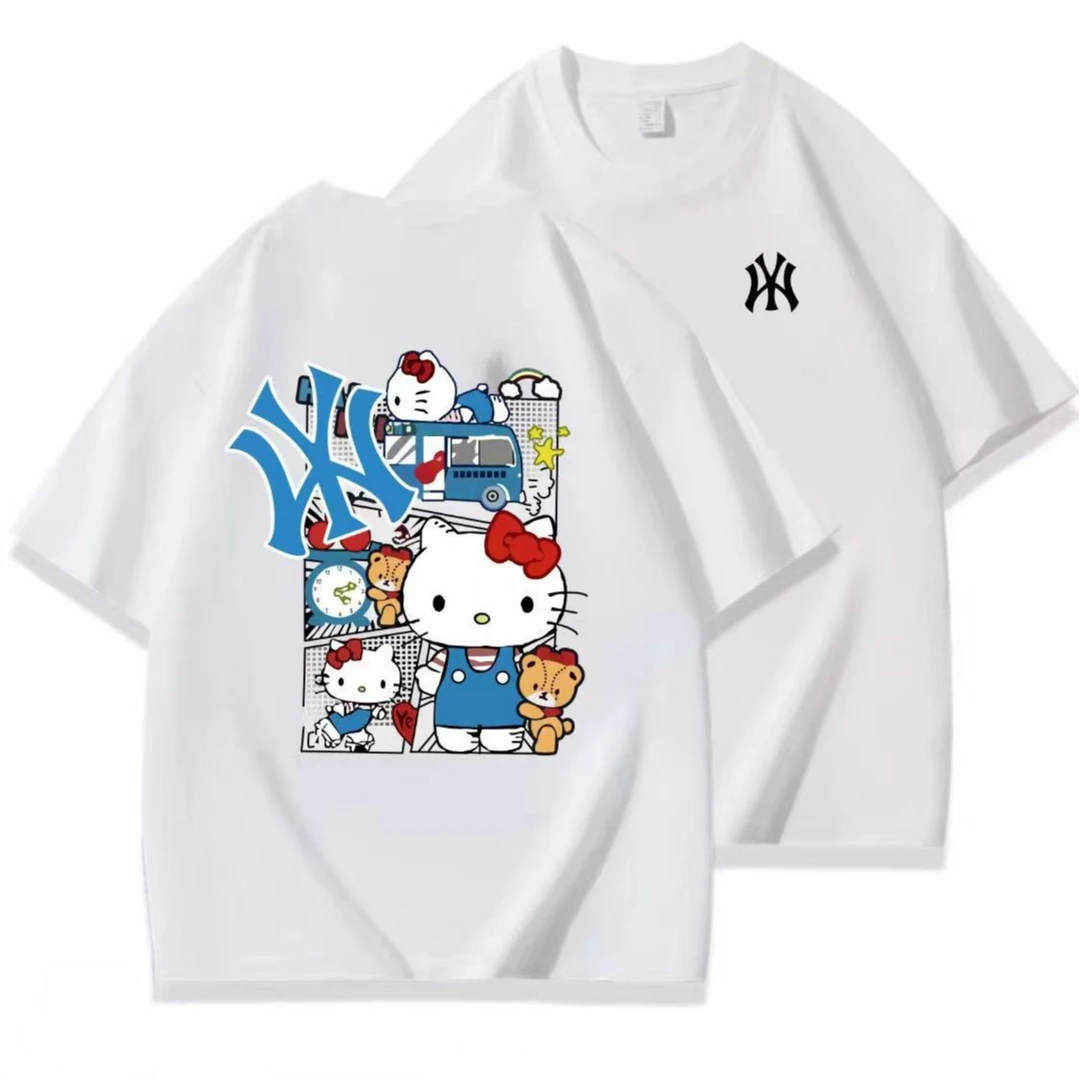 【专柜正品】潮流奢牌时尚男女同款圆领宽松休闲t恤