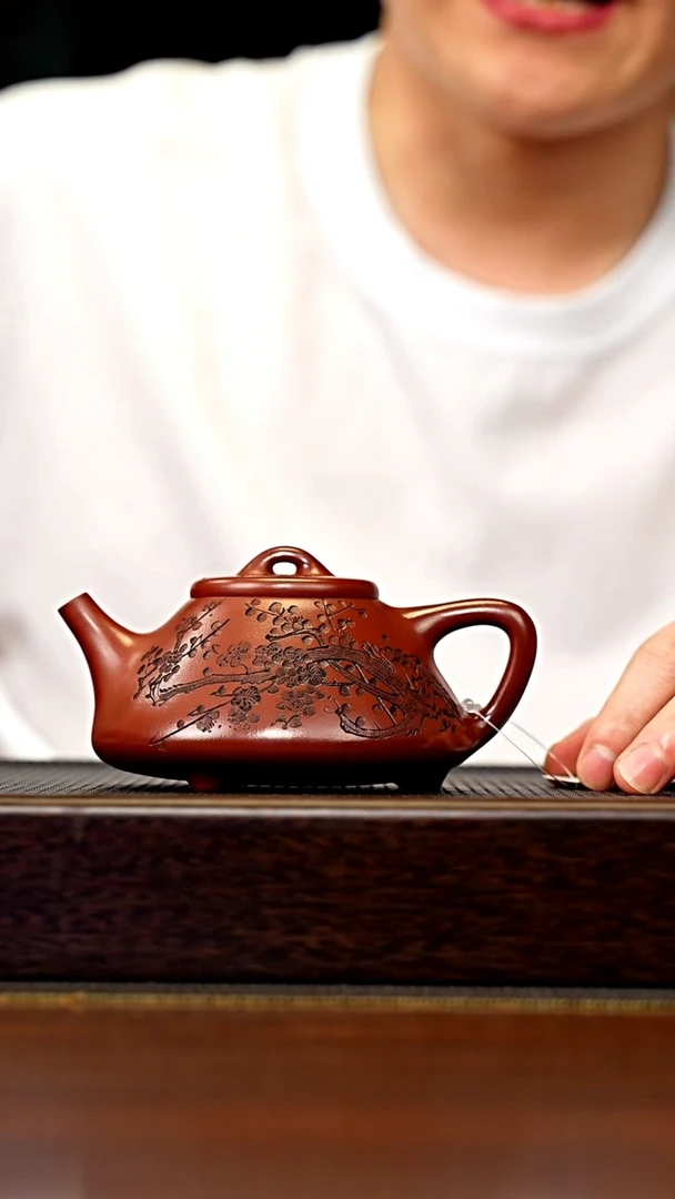 茶壶紫砂宜兴原矿 手工 紫砂壶容量260CC