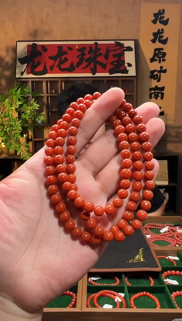 未镶嵌手链南红玛瑙瓦西南红7m/一物一拍