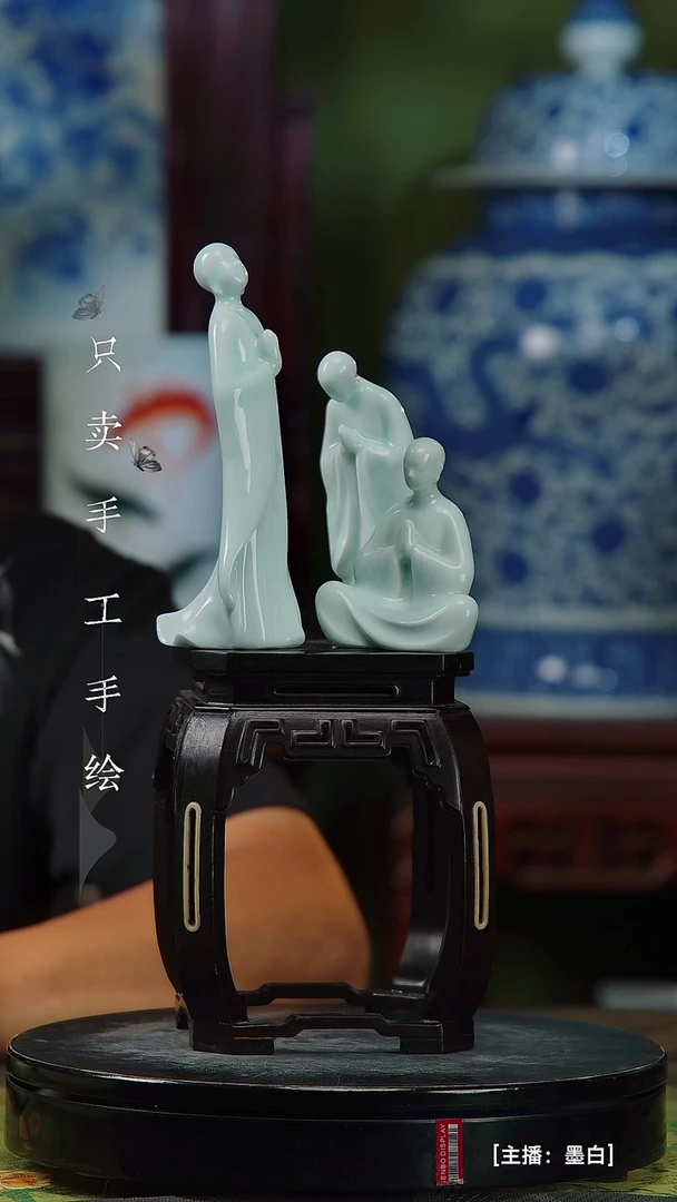 瓷片景德镇手工手绘陶瓷
