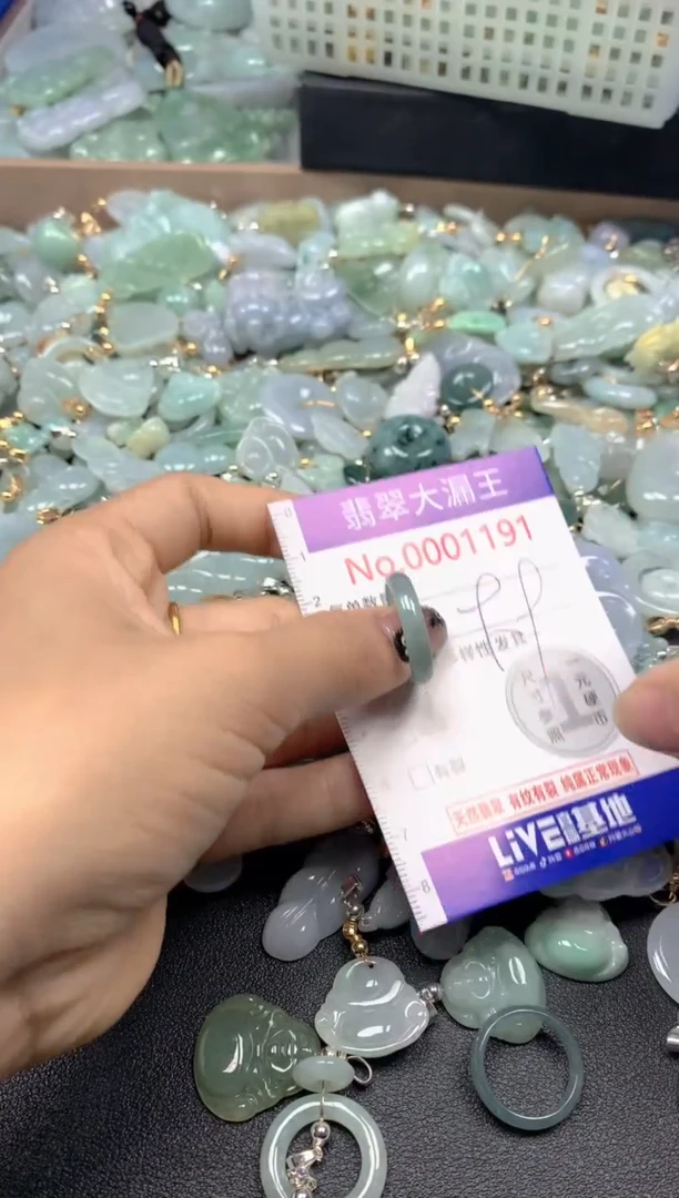 颈饰未镶嵌翡翠1191