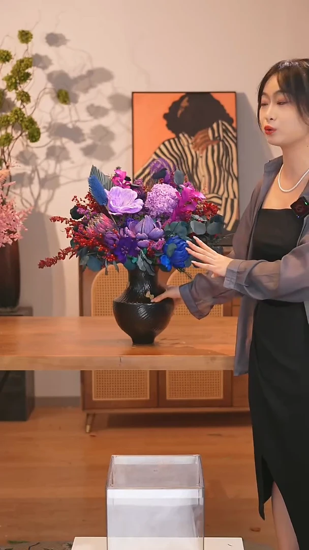 图片款花束：单花束+花瓶