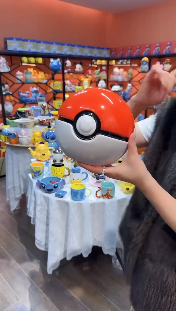 瓷片@@陶瓷精灵球储物罐