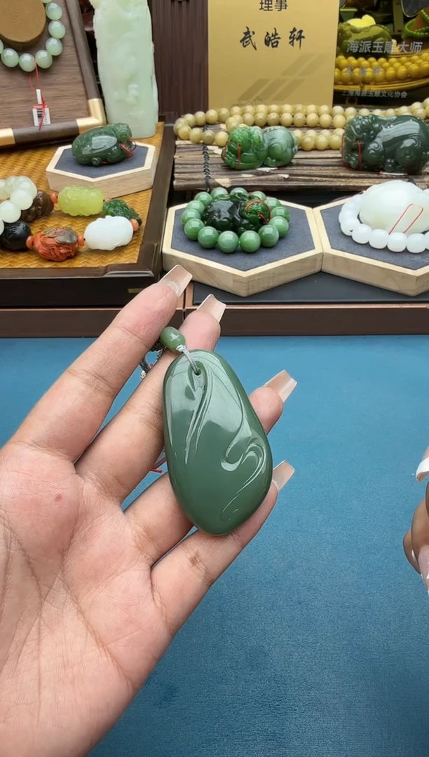 未镶嵌和田玉挂件byfq