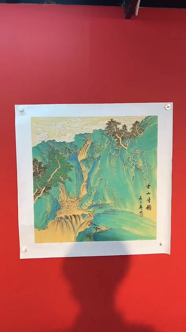 国画廖化老师国画作品