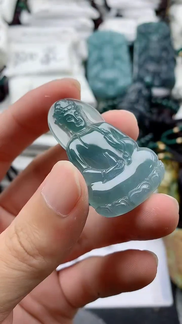 翡翠未镶嵌颈饰888