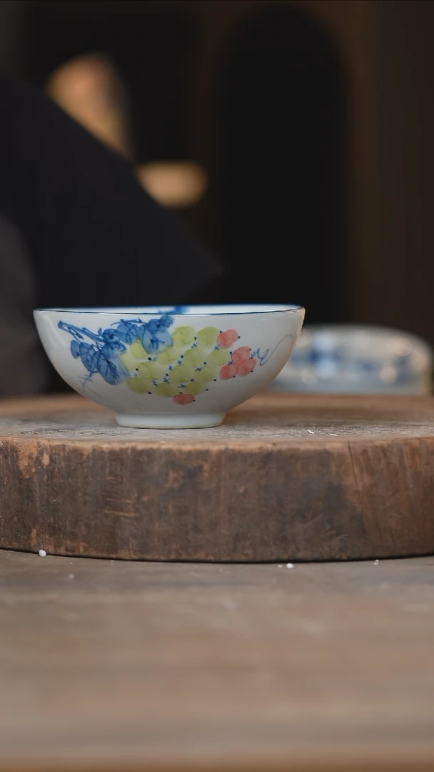 瓷片景德镇高温釉下彩（食品级）