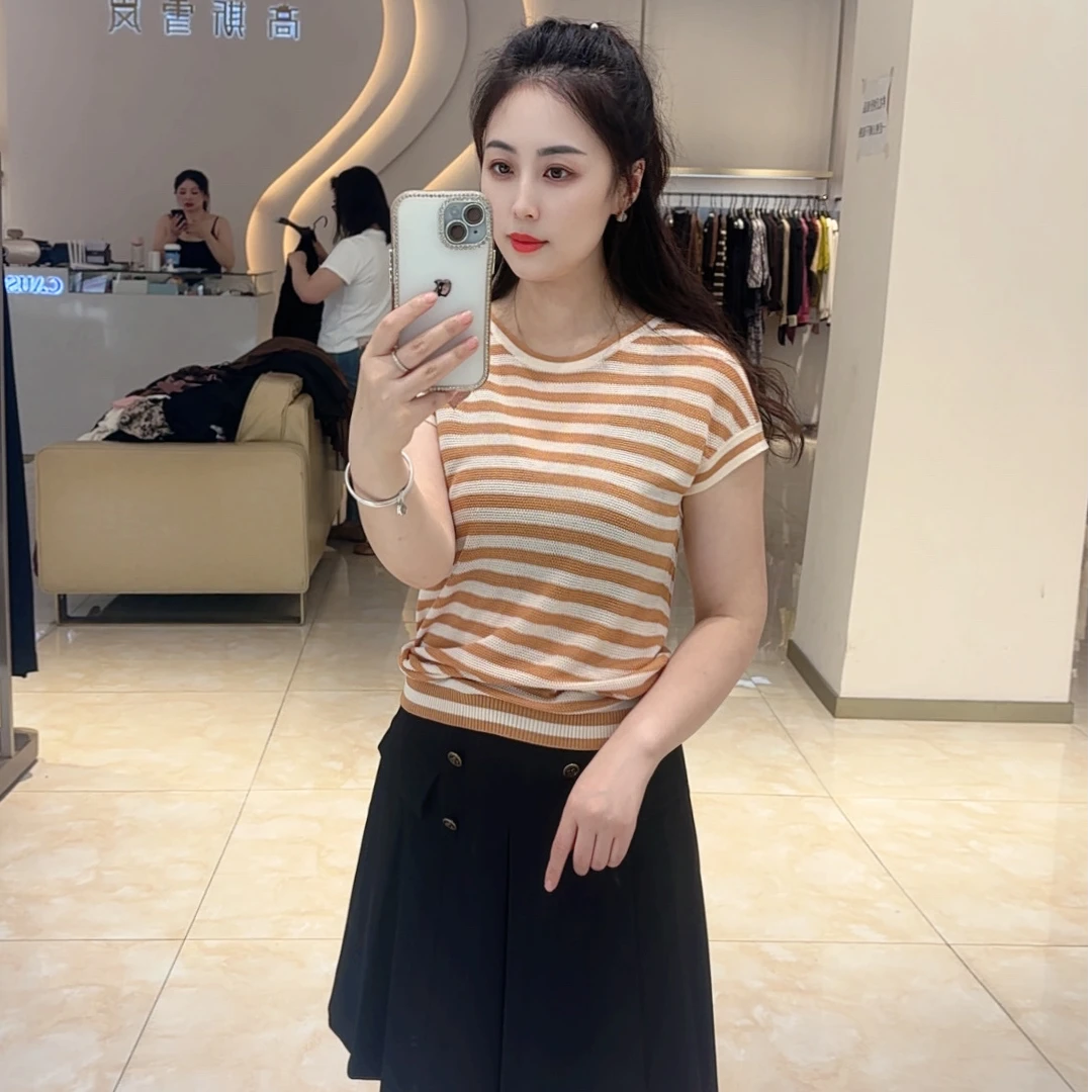 高斯雪岚圆领套衫24313173【秋装新品】