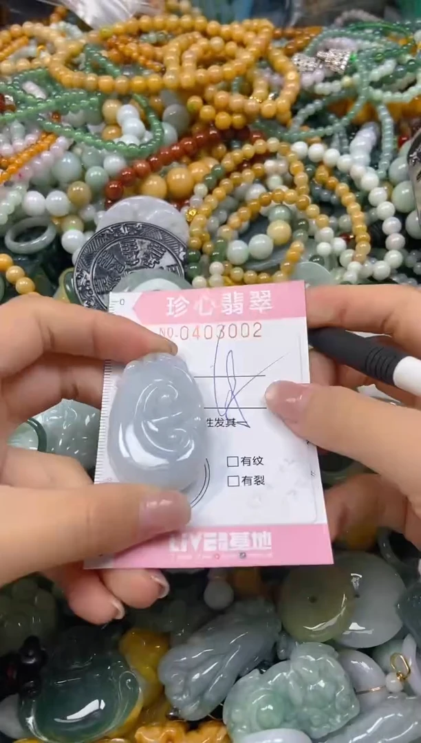 颈饰未镶嵌翡翠闪购0403002