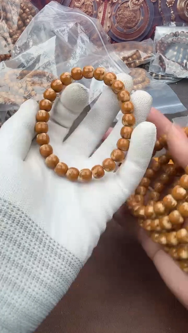手串紫金鼠50号实心