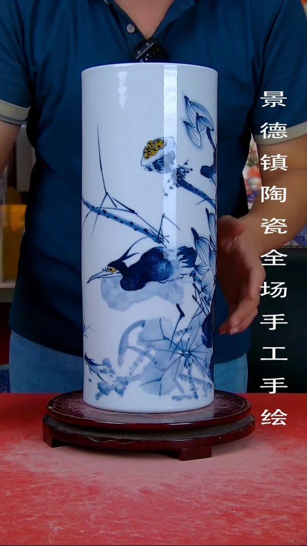 摆件景德镇陶瓷 全场手工手绘8