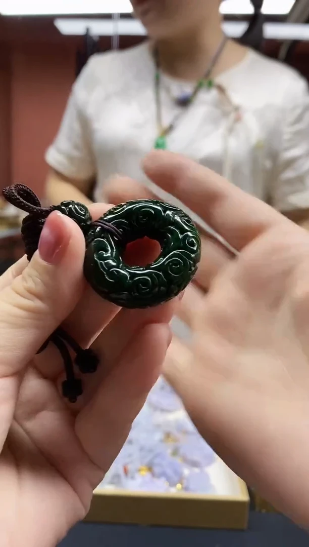 颈饰未镶嵌翡翠翡翠吊坠