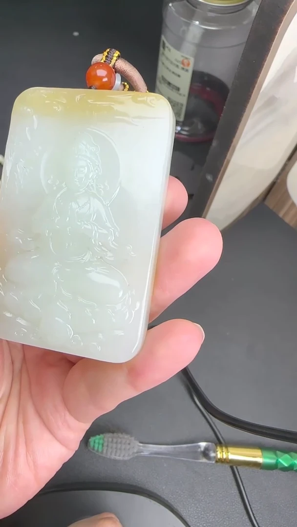 吊坠(不含链)未镶嵌和田玉JJD1216097多样性发一