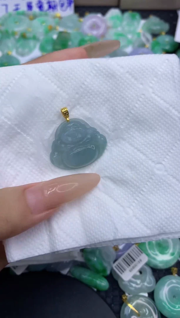 颈饰未镶嵌翡翠天然缅甸A货翡翠