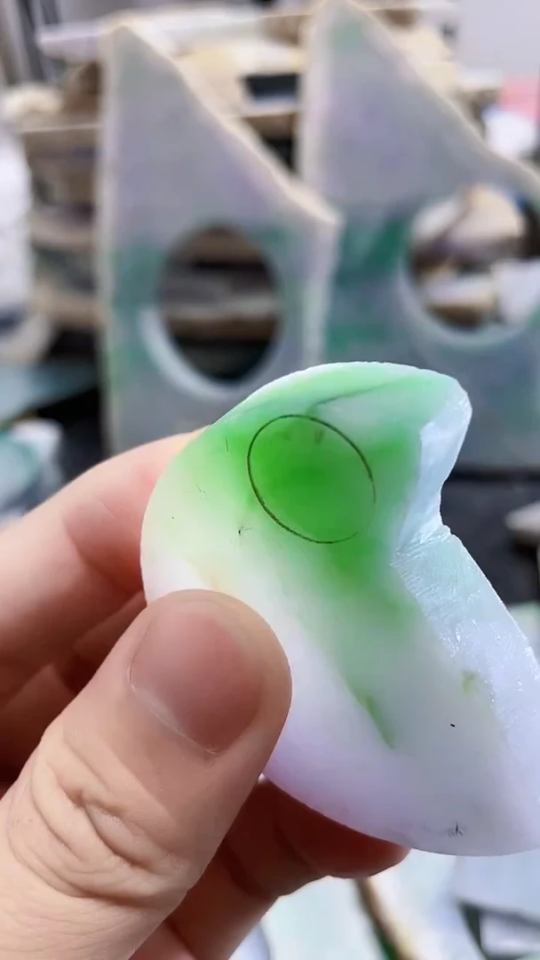 裸石翡翠天然货翡翠板料