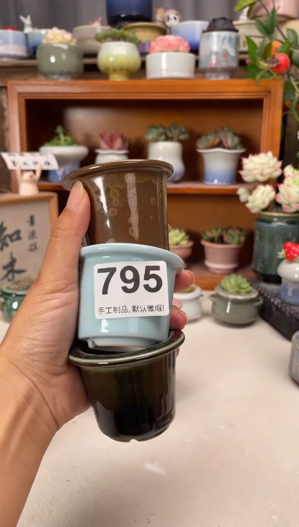 瓷片李*了795知木小芳花盆