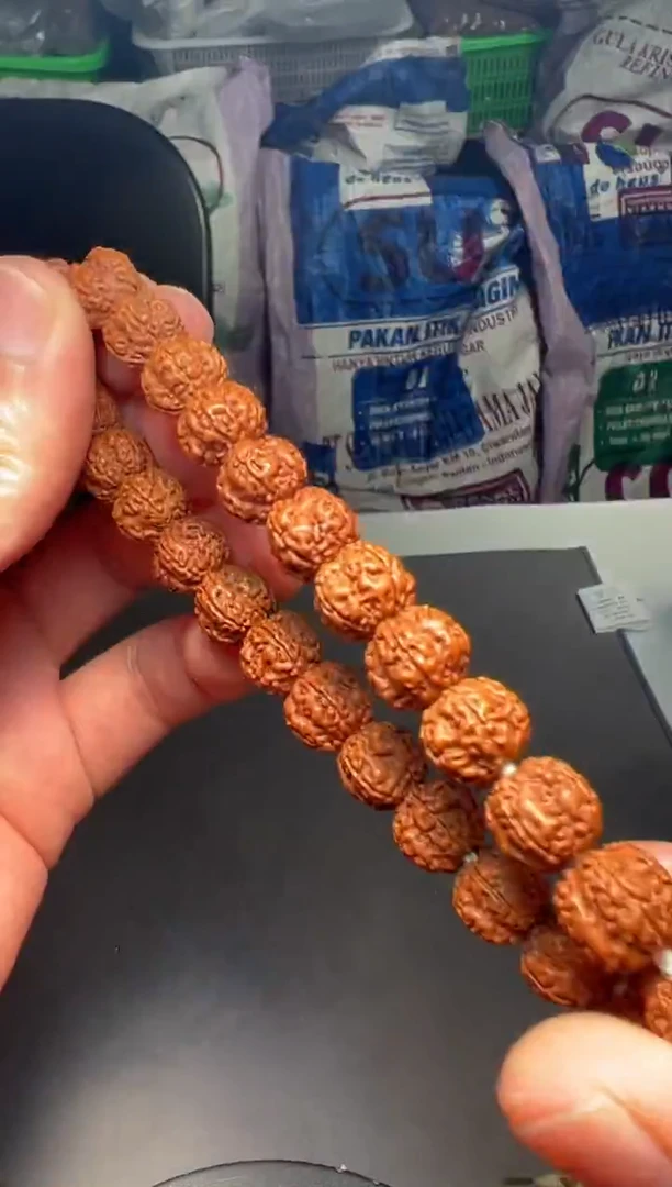 手串金刚菩提超头精挑老树玉梅花手持-10mm