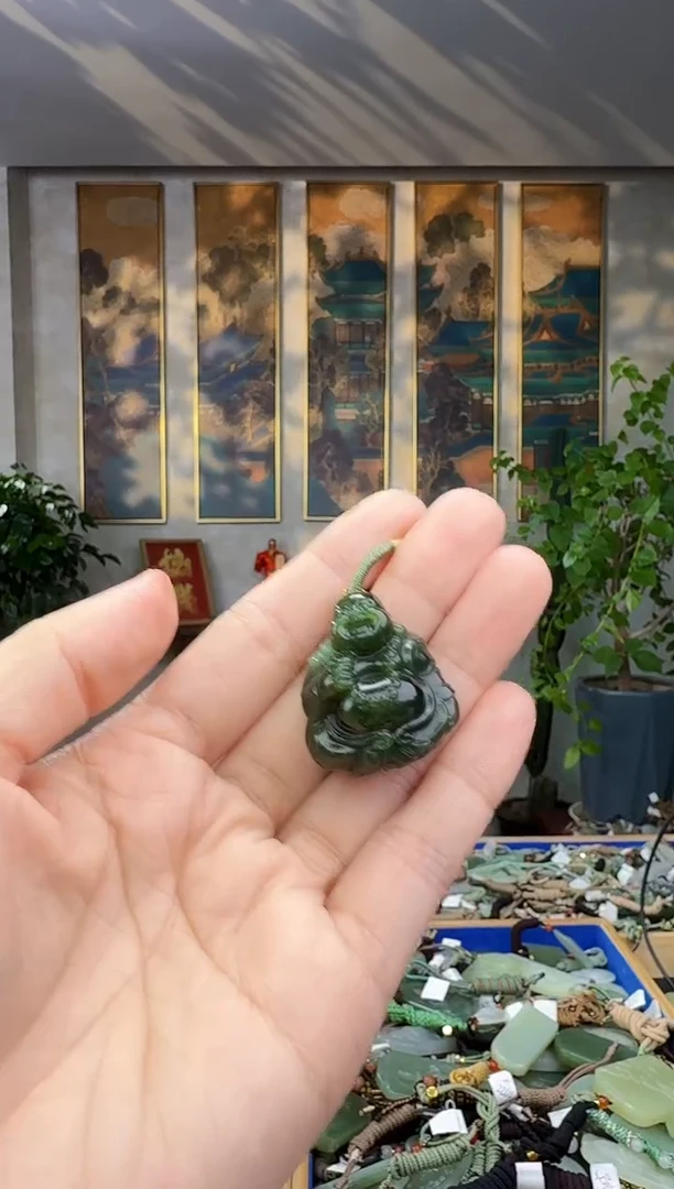 未镶嵌和田玉挂件拍一发一