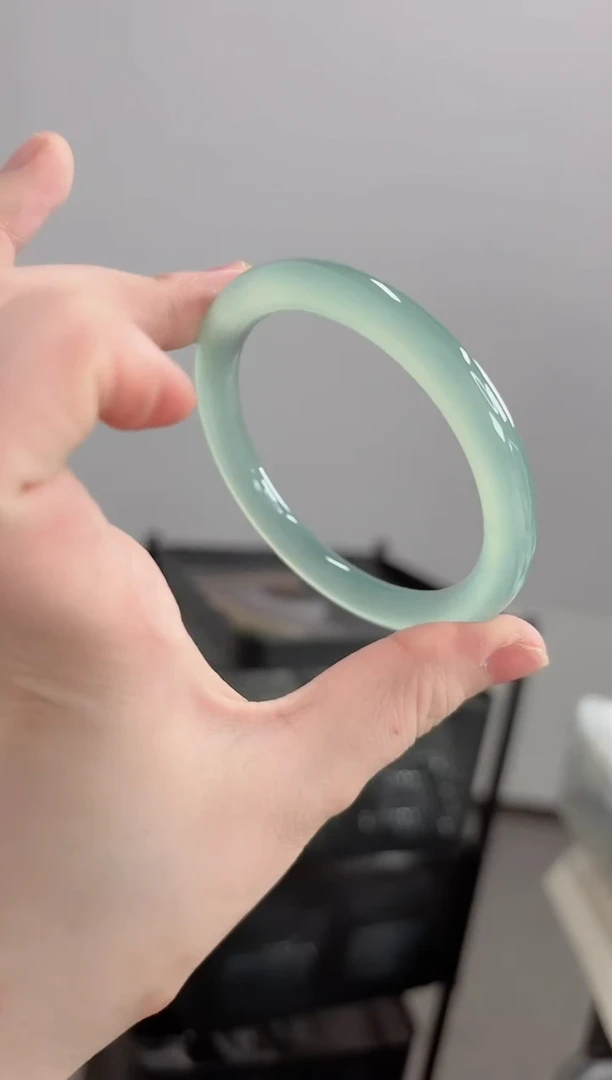 手镯玛瑙/玉髓未镶嵌54圈卡8蓝