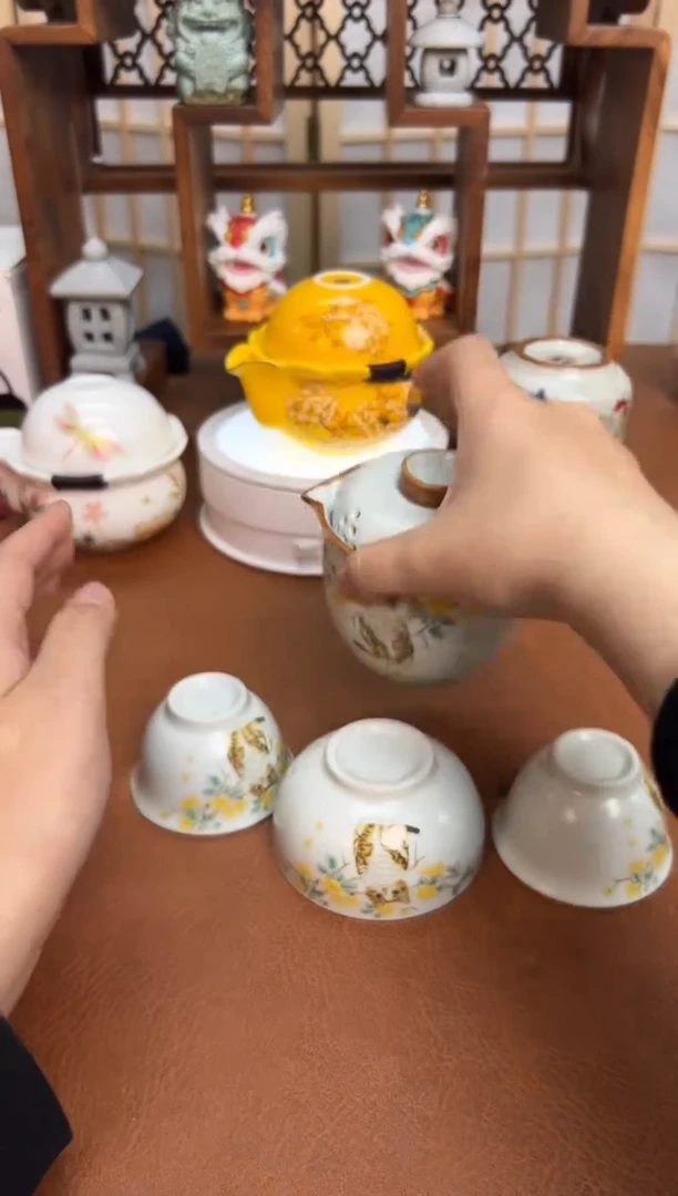 夏季旅行茶具轻装上阵