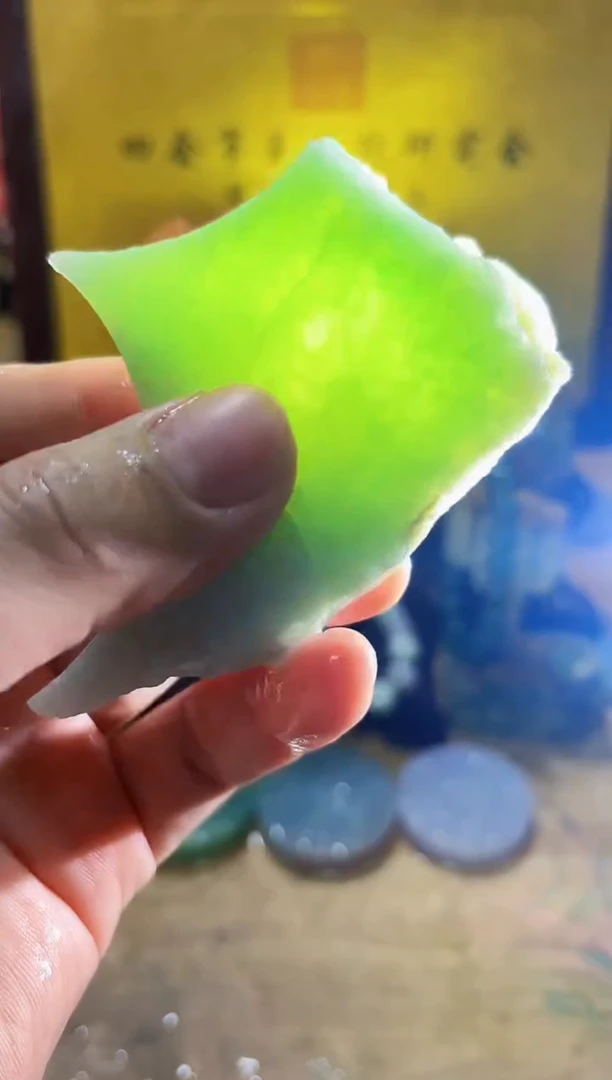 未镶嵌挂件翡翠A货常星7351