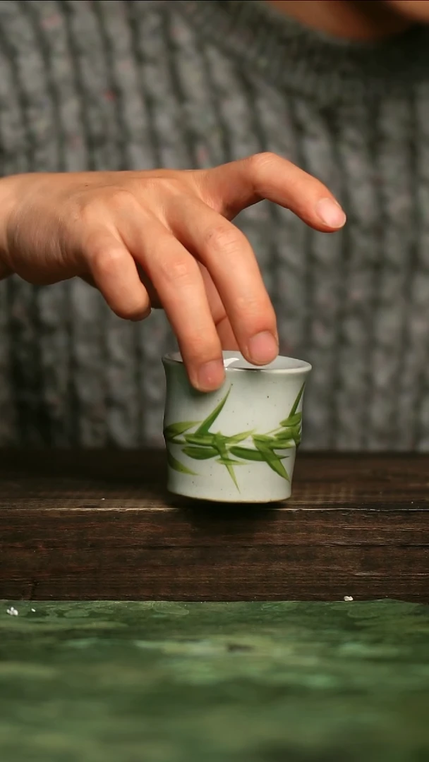青诗集手工手绘瓷器