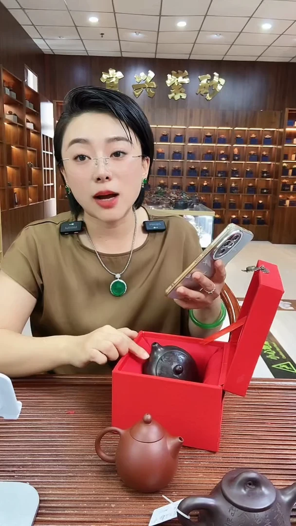 茶壶紫砂清风荷韵西施紫砂壶