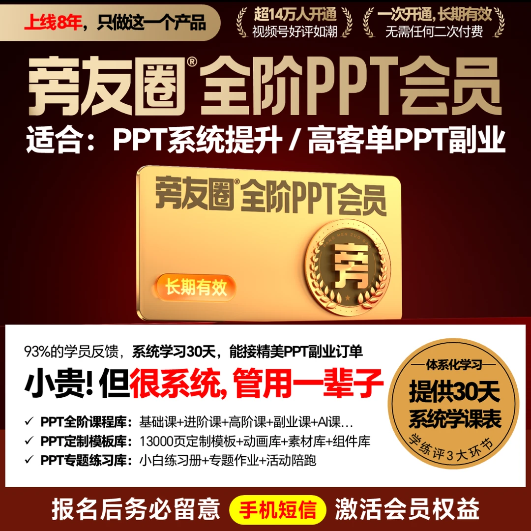 最全的PPT排版攻略！从0到1系统学会排版设计！送1.4万页PPT模板