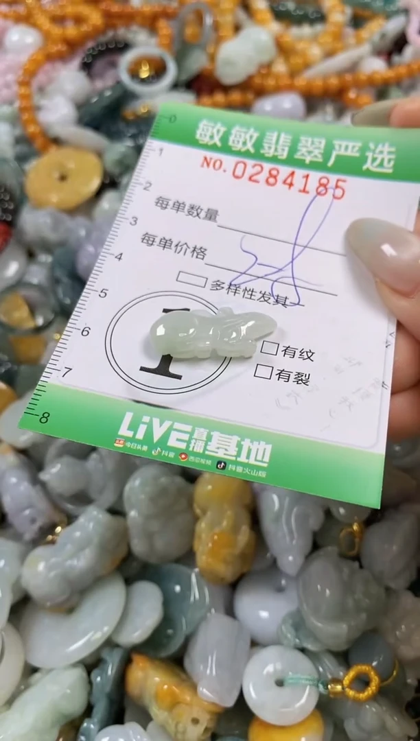 翡翠未镶嵌颈饰闪购0284185