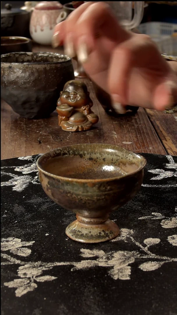 山乙柴烧高端茶具