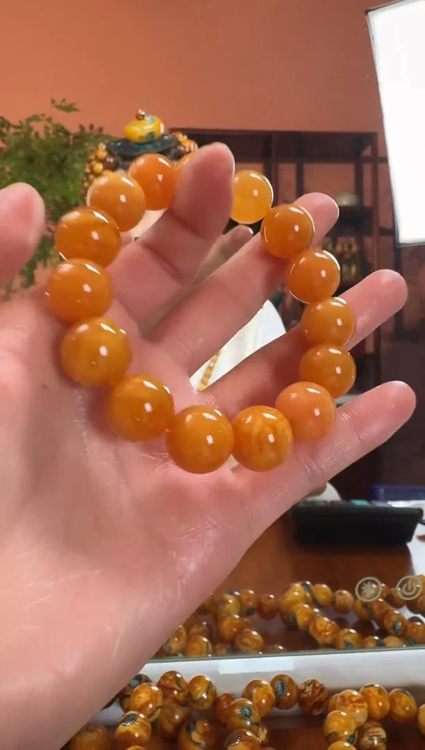 未镶嵌颈饰蜜蜡3271天然珠宝蜜蜡奇石假一罚十
