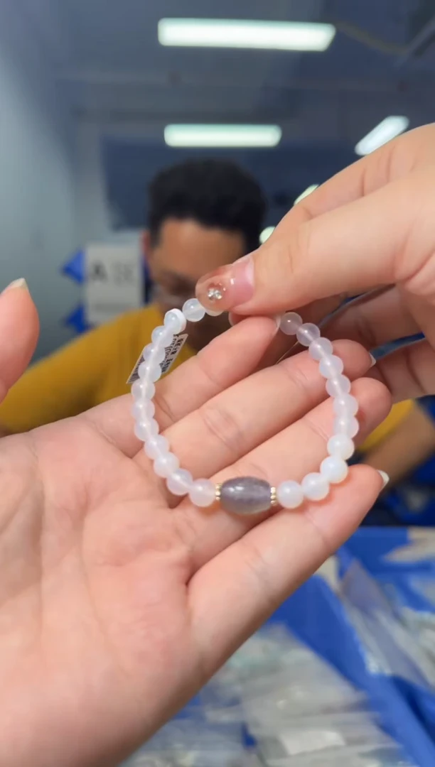 【闪购商品】玛瑙/玉髓手链未镶嵌玛瑙手串DIY