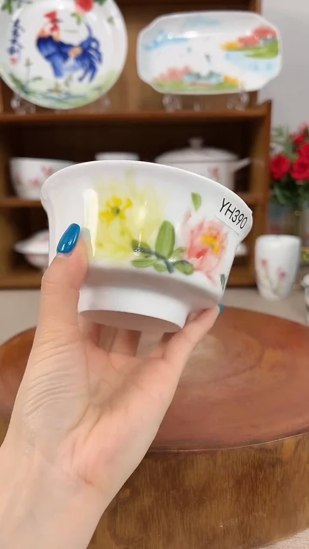 摆件景德镇手工手绘陶瓷