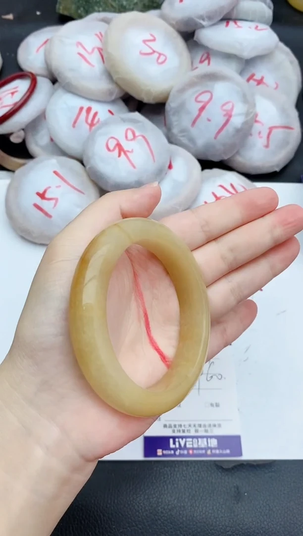 未镶嵌手镯石英质玉19+59/60