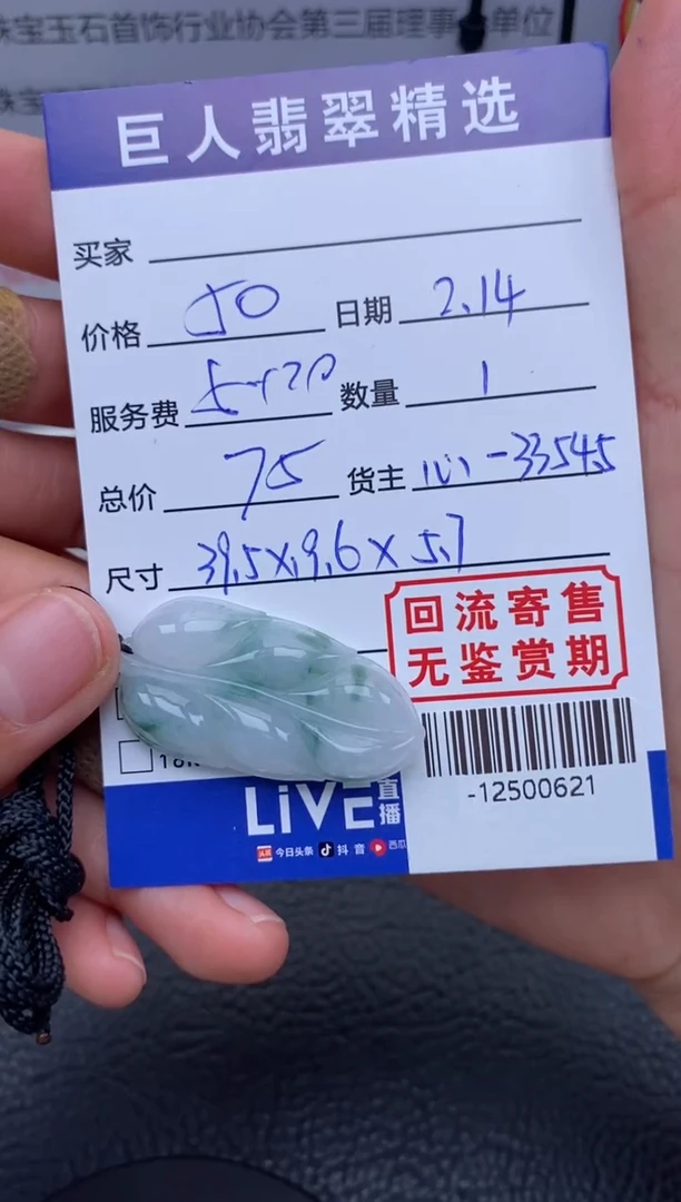 【闪购商品】翡翠颈饰未镶嵌多人-12500621