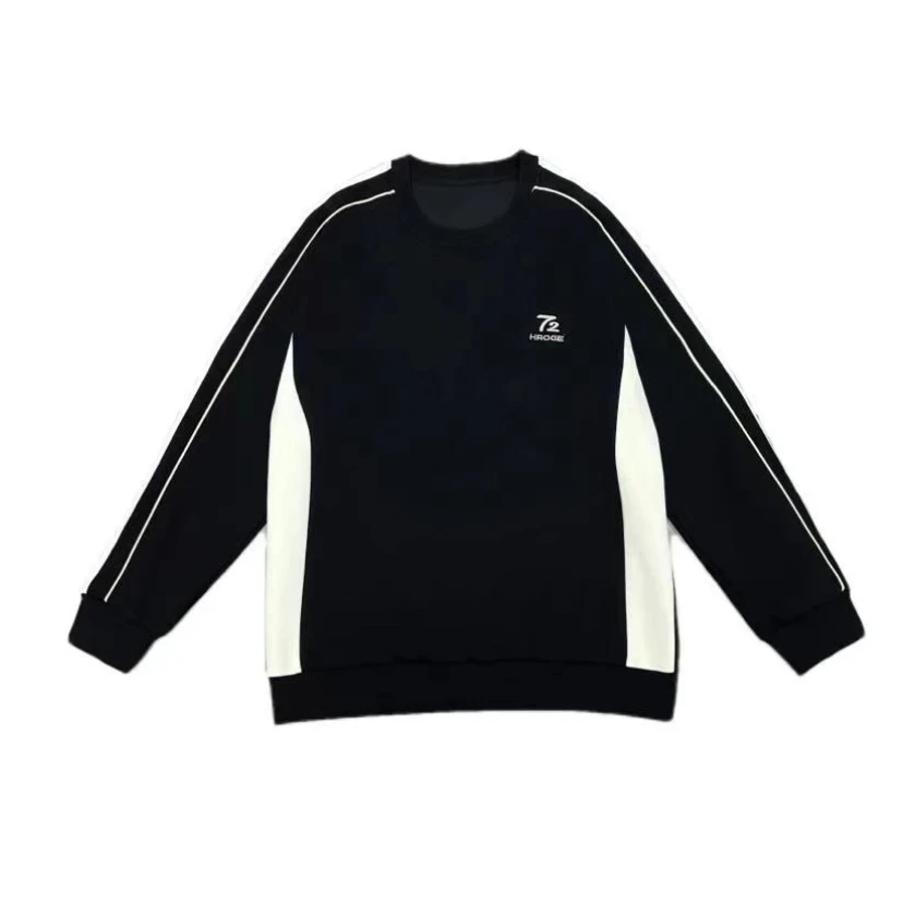 《 珂玛伊专属》秋季新款潮牌时尚休闲宽松刺绣字母情侣上衣卫衣