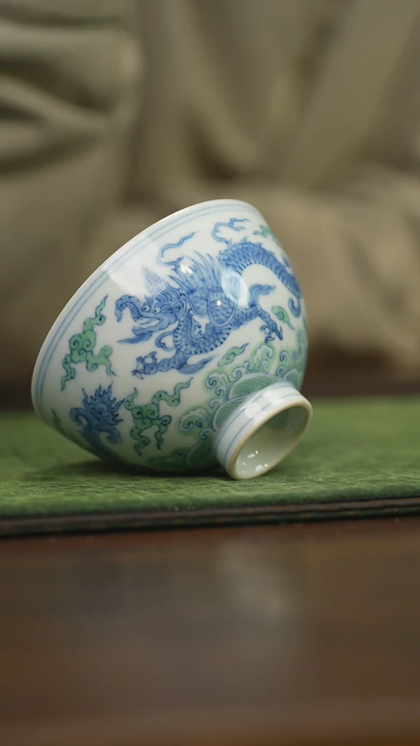 【闪购商品】杯柴窑青花破价福利