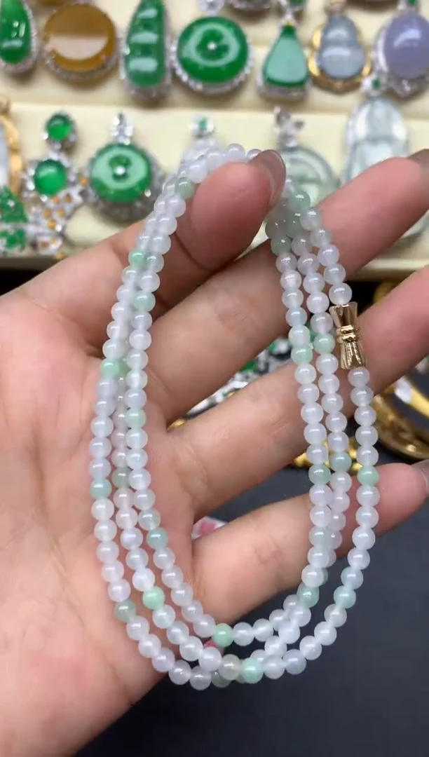 颈饰未镶嵌翡翠98-中国好珍宝