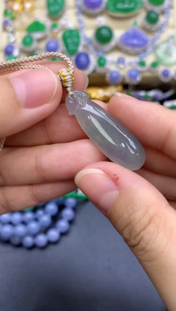 颈饰未镶嵌翡翠146-中国好珍宝