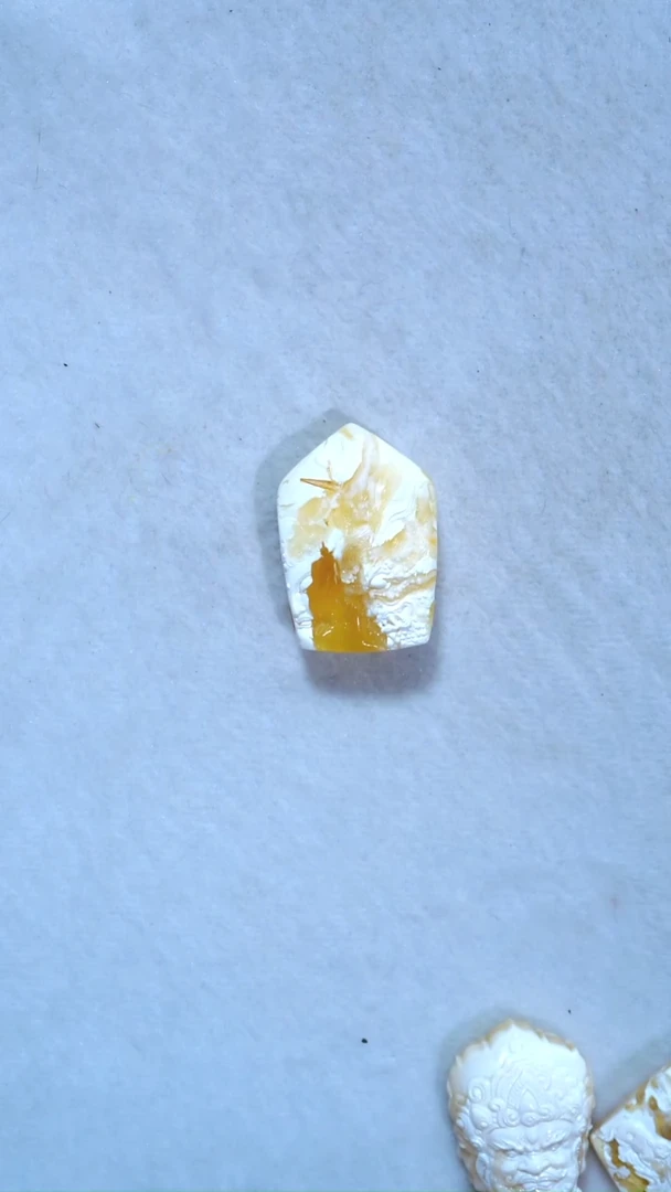 手链琥珀未镶嵌典藏级金漆瓷白一念之间肖时清