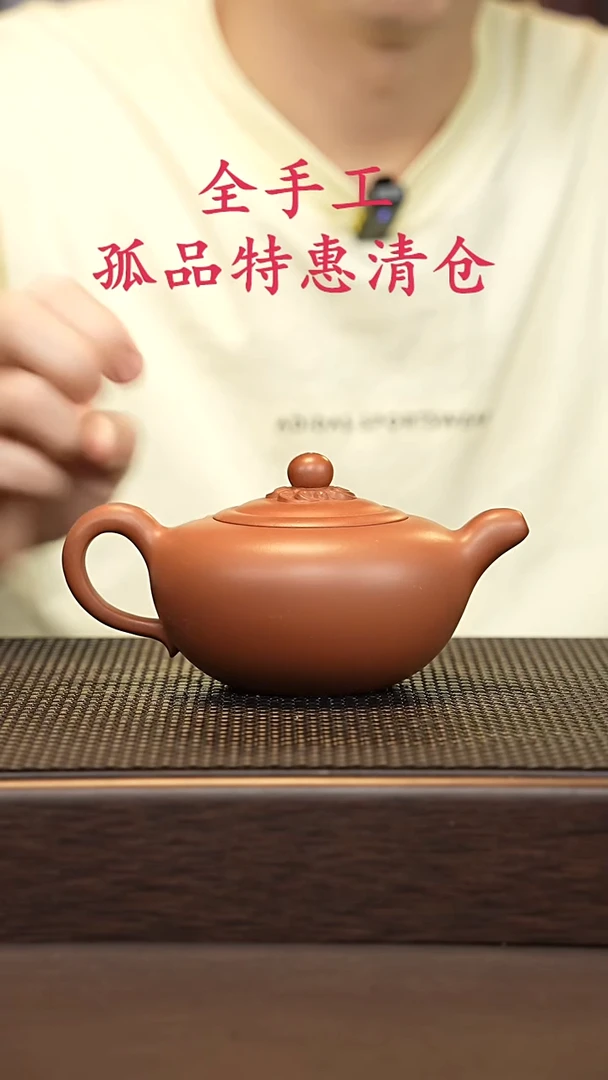 茶壶紫砂源头精品手工作品2595