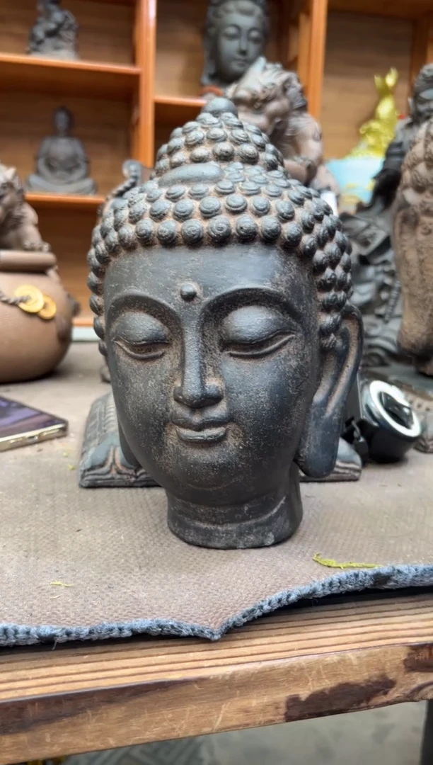 陶土【火山泥】小佛首