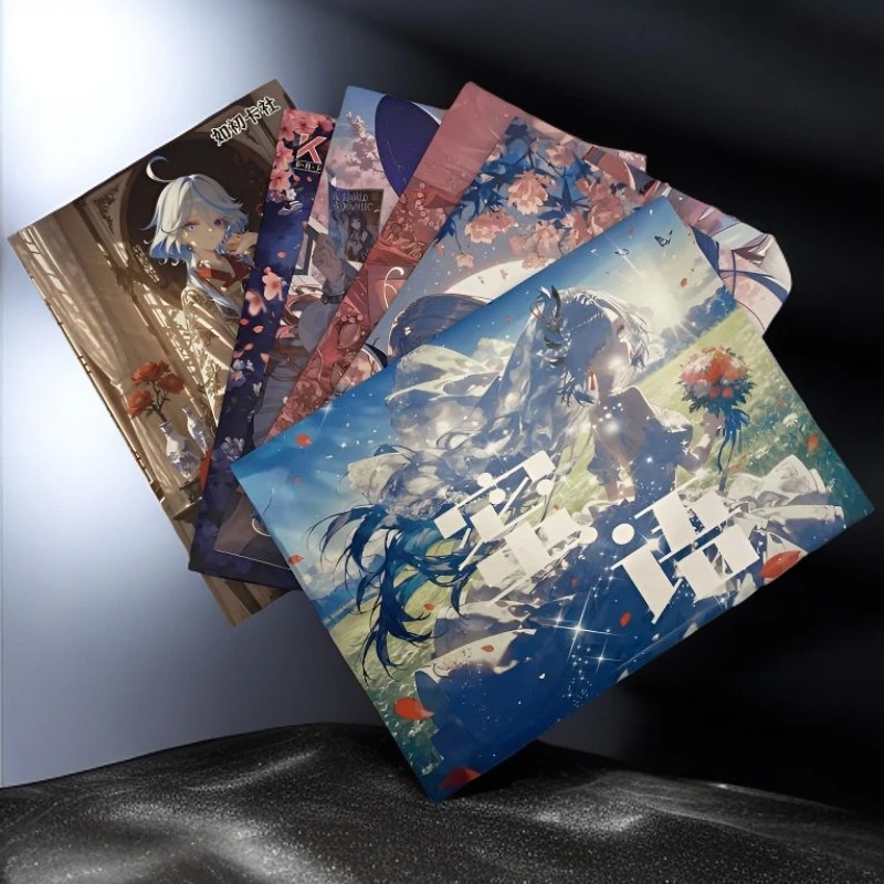 【推推】 全系列IP原神崩坏鬼灭唯美斯哈清凉收藏卡牌盲盒