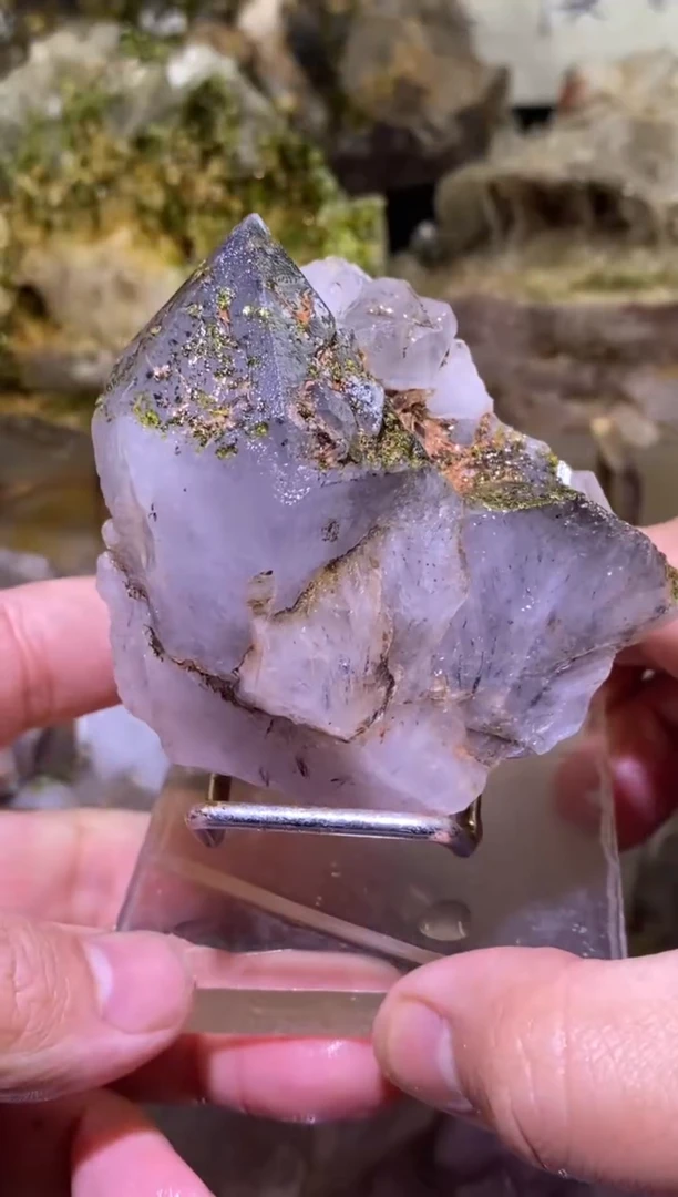 未镶嵌珠宝半成品水晶134号四川美姑超七花园水晶