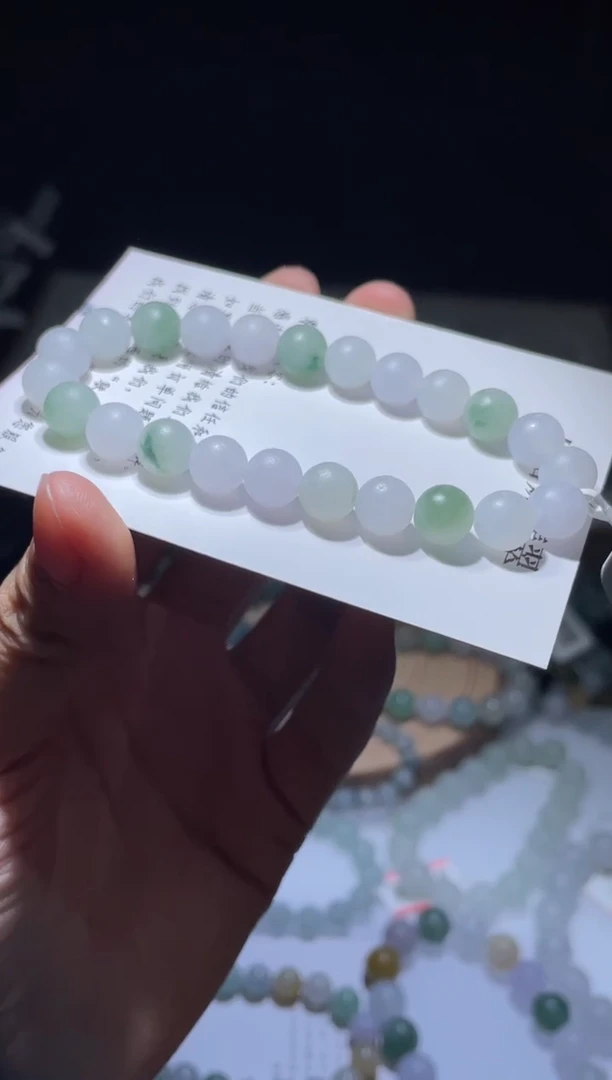 未镶嵌定制翡翠翡翠手串